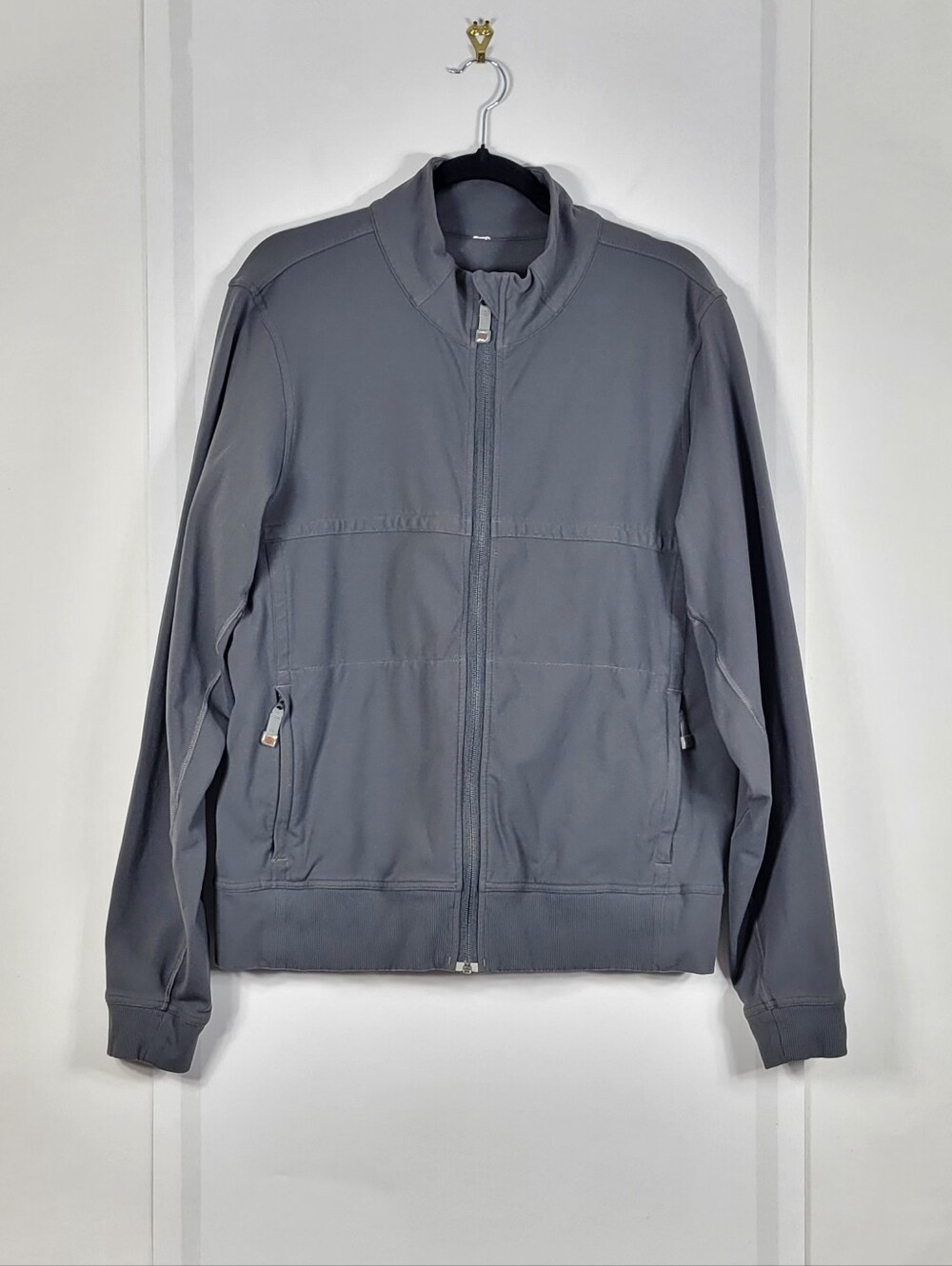 Lululemon Men's Gray Full-Zip Lightweight Jacket #851 Size L